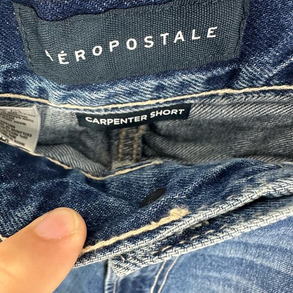 Aeropostale Carpenter Short 10" Non-Stretch 34 Cut Off Dad Shorts Dadcore Casual - Picture 5 of 7